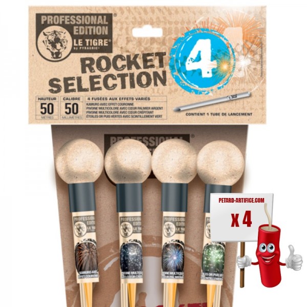 210. Rocket Selection 4, 4er Set